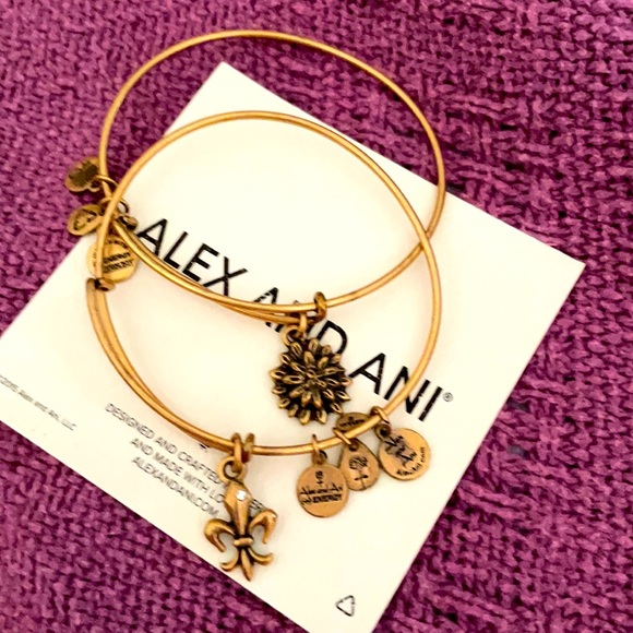Alex and Ani Jewelry - Alex & Ani vintage beaded bangles